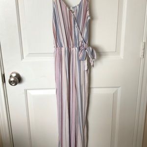 Striped Jumpsuit